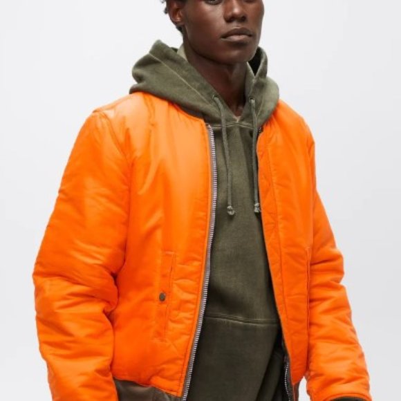 Alpha Industries MA-1 BOMBER JACKET MODIFIED - Picture 8 of 8